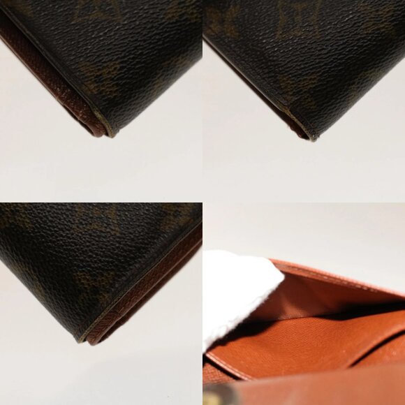 LOUIS VUITTON Monogram Porte Monnaie Billets Viennois Wallet M61663 Auth 50459 - Picture 14 of 14
